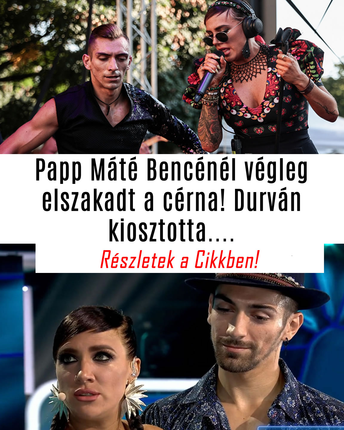 Papp Máté Bencénél végleg elszakadt a cérna! Durván kiosztotta….