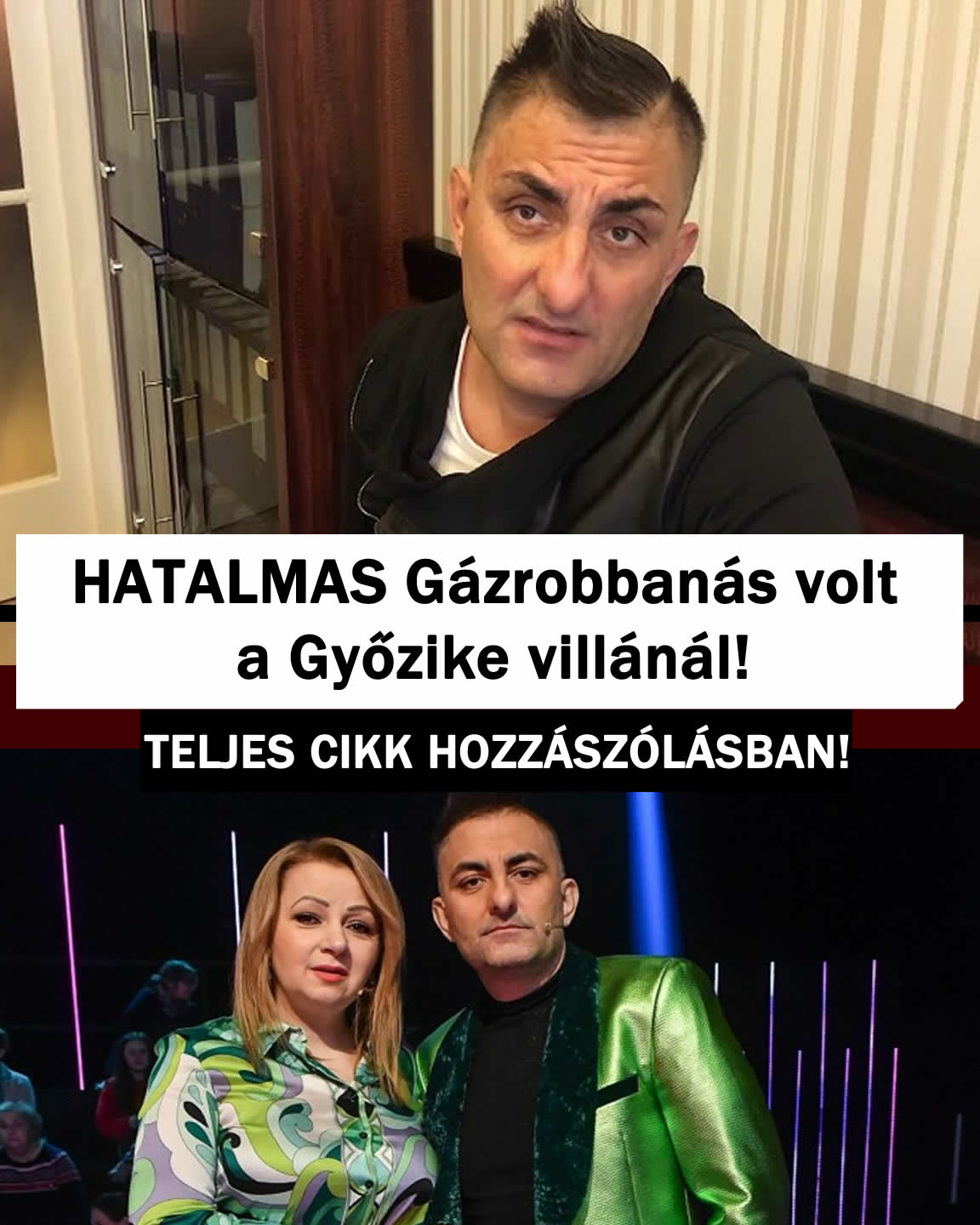 HATALMAS Gázrobbanás volt a Győzike villánál!