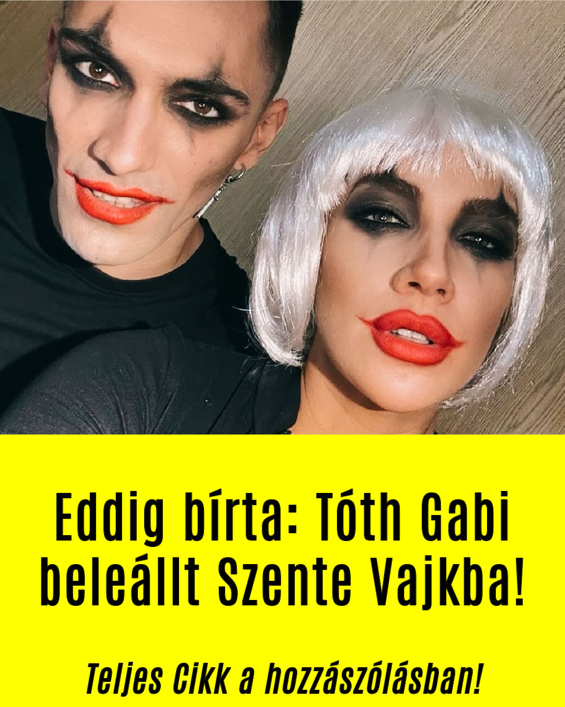 Eddig bírta: Tóth Gabi beleállt Szente Vajkba!