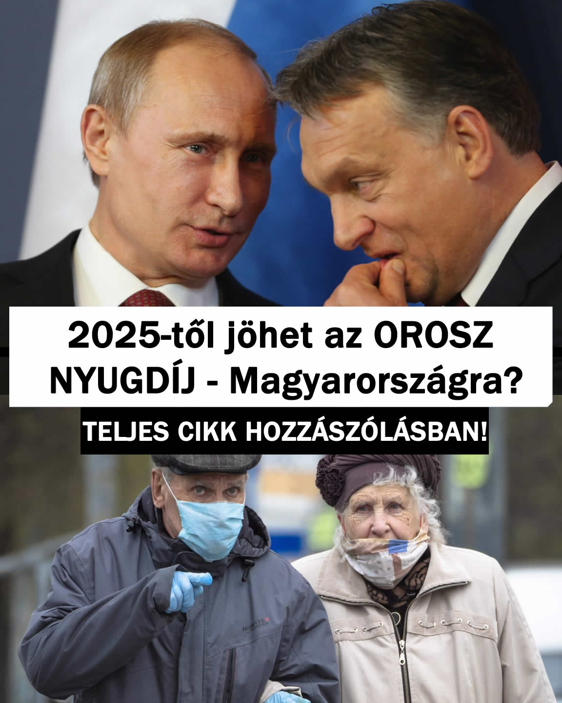 2025-től jöhet az OROSZ NYUGDÍJ – Magyarországra?