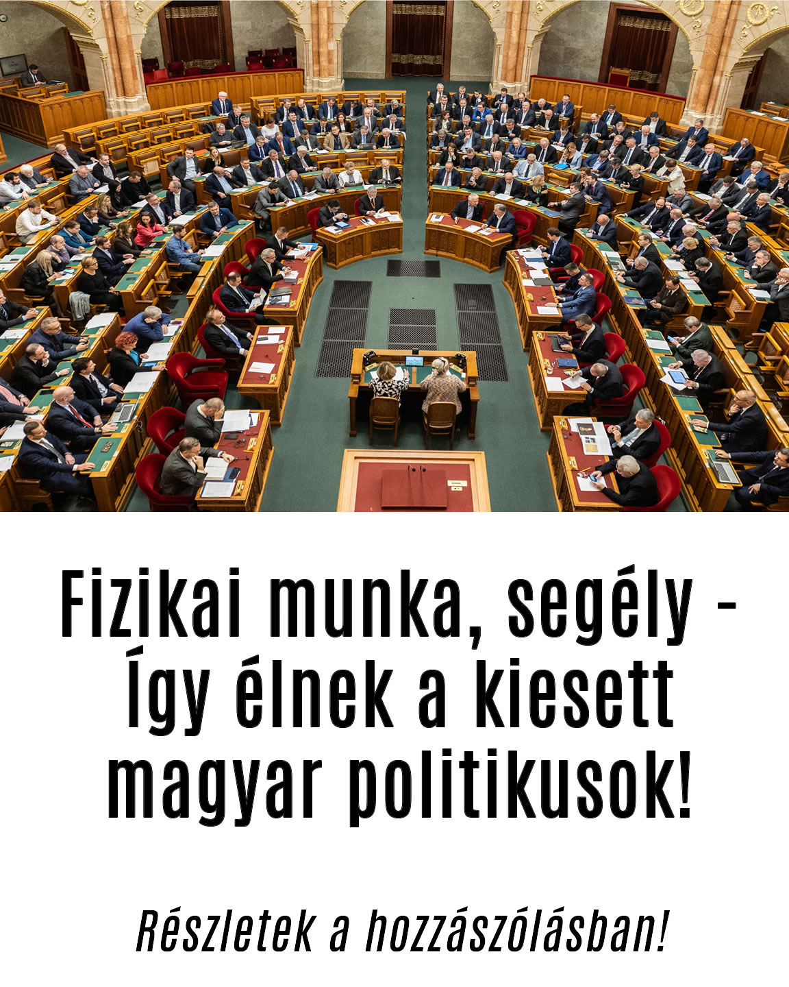 Fizikai munka, segély – Így élnek a kiesett magyar politikusok: