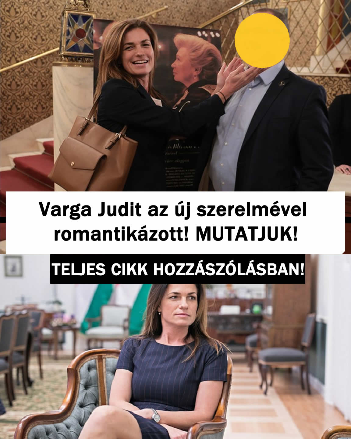 Varga Judit az új szerelmével romantikázott! MUTATJUK!