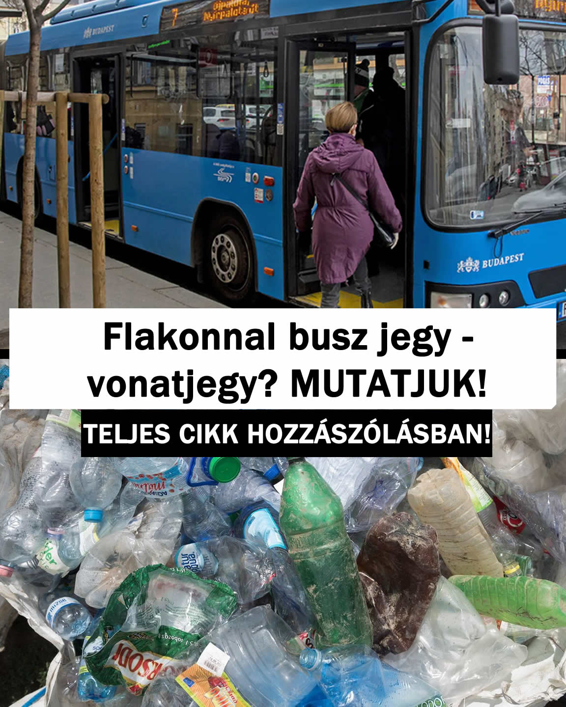 Flakonnal busz jegy – vonatjegy? MUTATJUK!