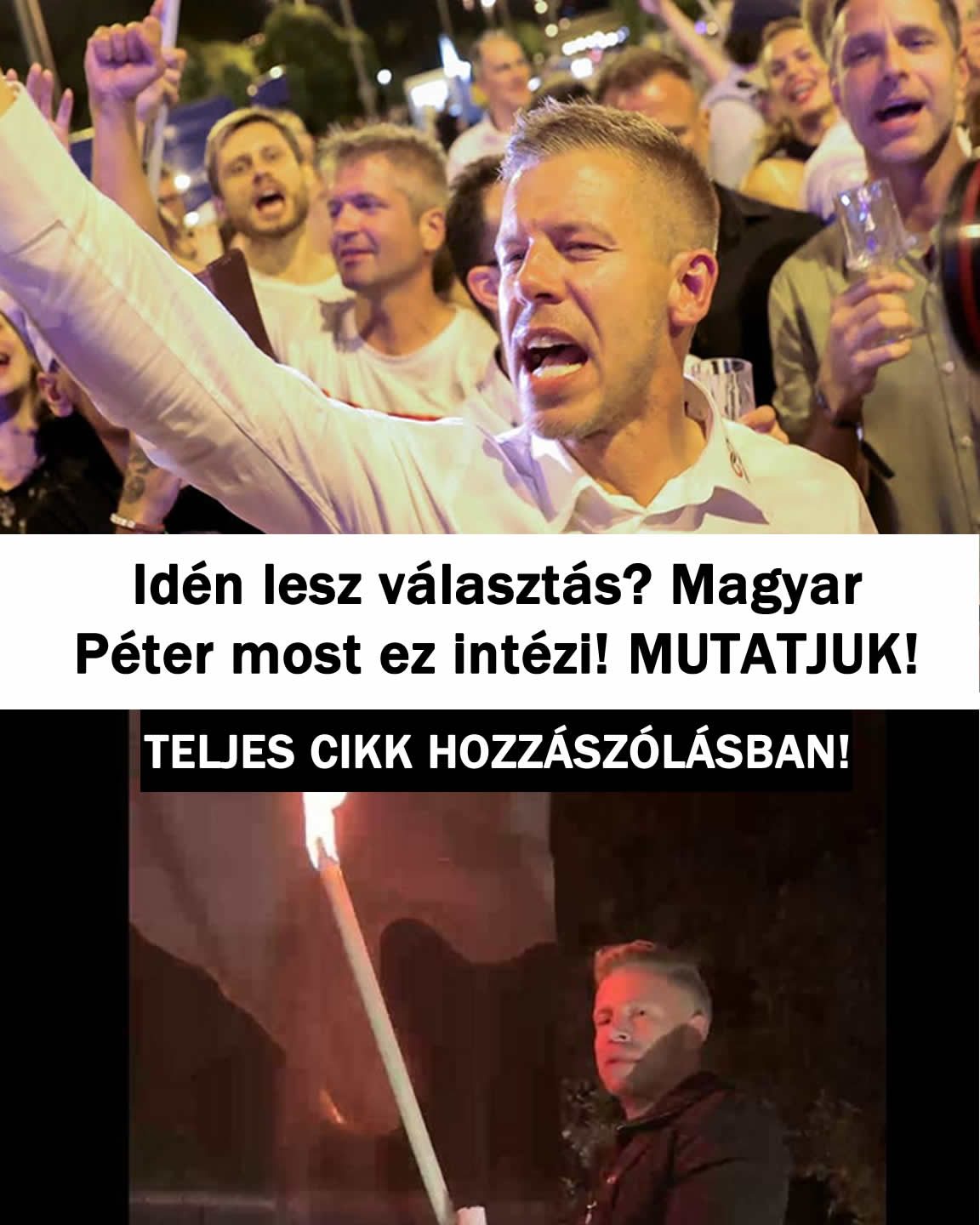 Idén lesz választás? M. Péter most ez intézi! MUTATJUK!