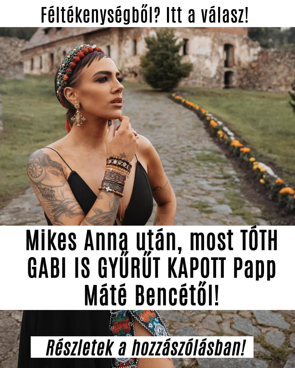 Mikes Anna után, most TÓTH GABI IS GYŰRŰT KAPOTT!