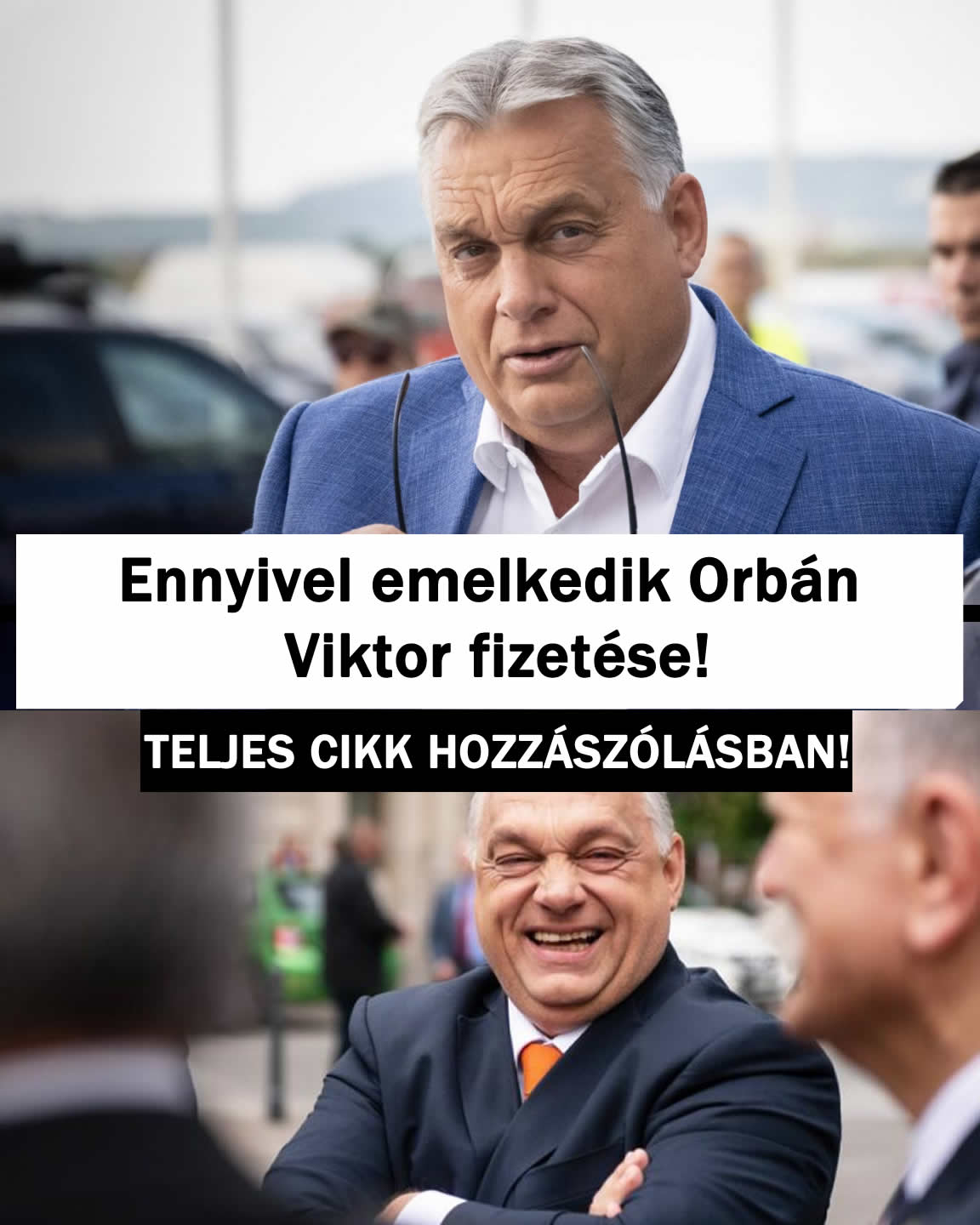 Ennyivel emelkedik Orbán Viktor fizetése!