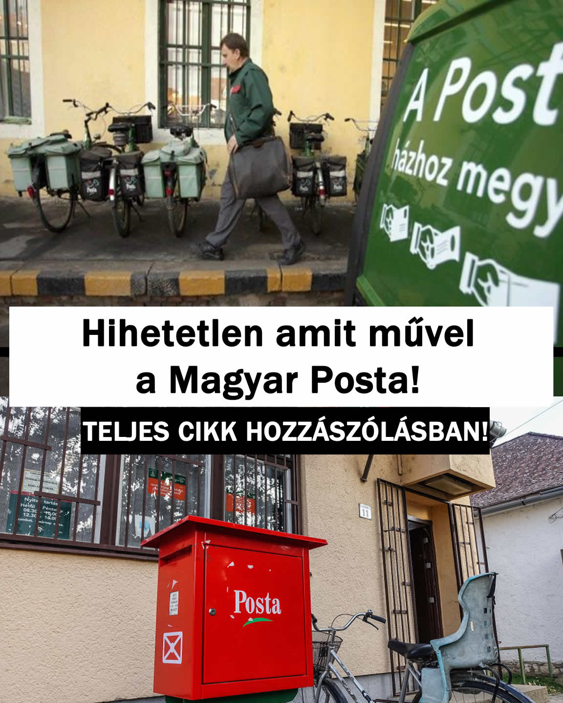 Hihetetlen amit művel a Magyar Posta!