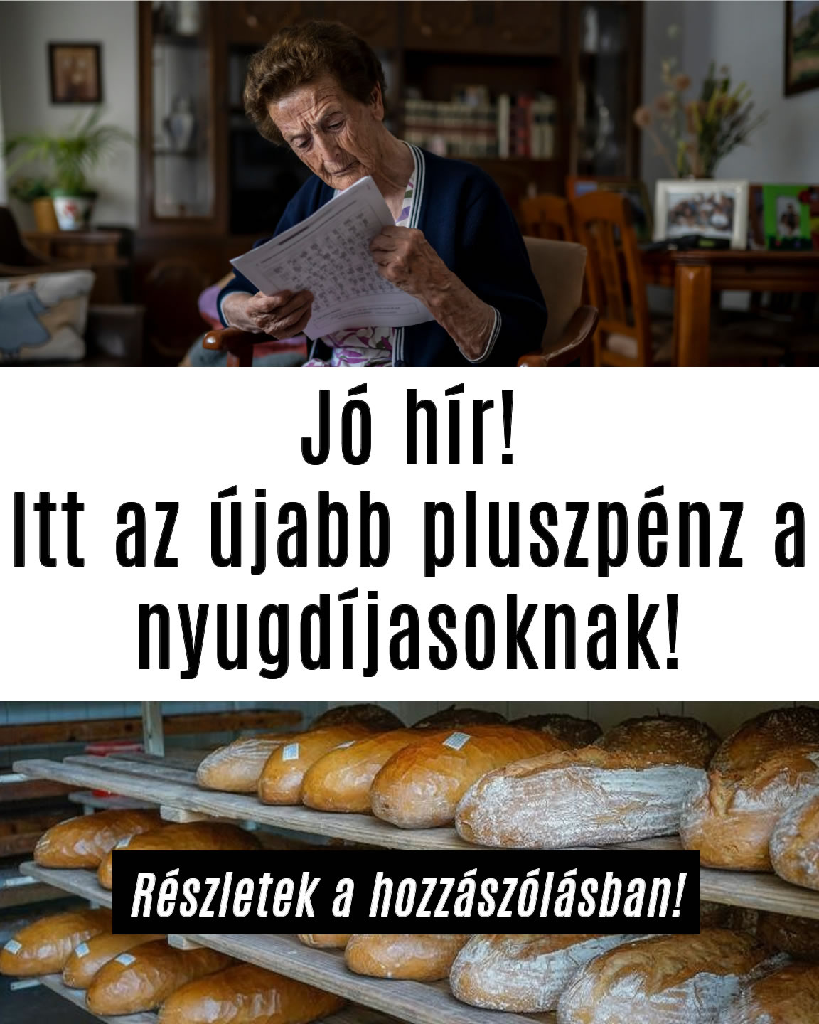 Jó hír! Itt az újabb pluszpénz a nyugdíjasoknak!