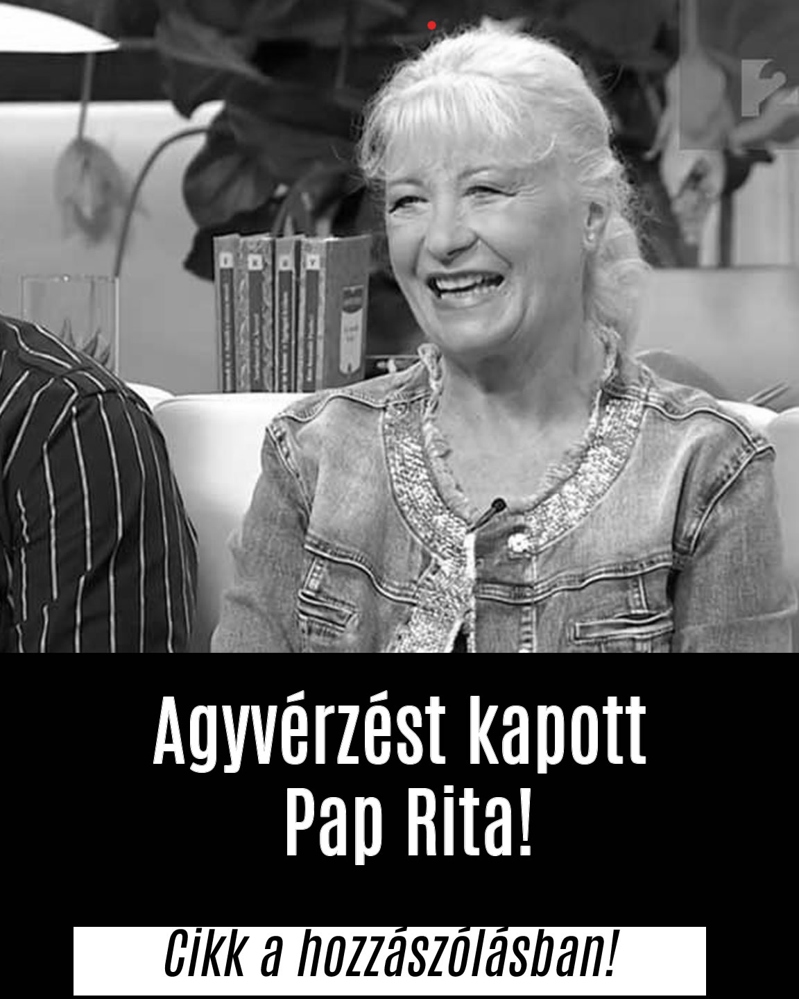 Agyvérzést kapott Pap Rita!