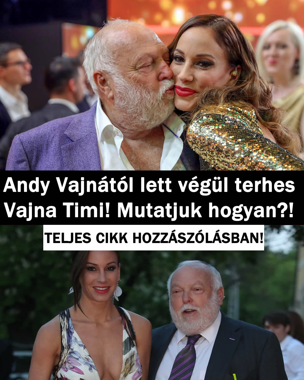 Andy Vajnától lett végül terhes Vajna Timi! Mutatjuk hogyan?!