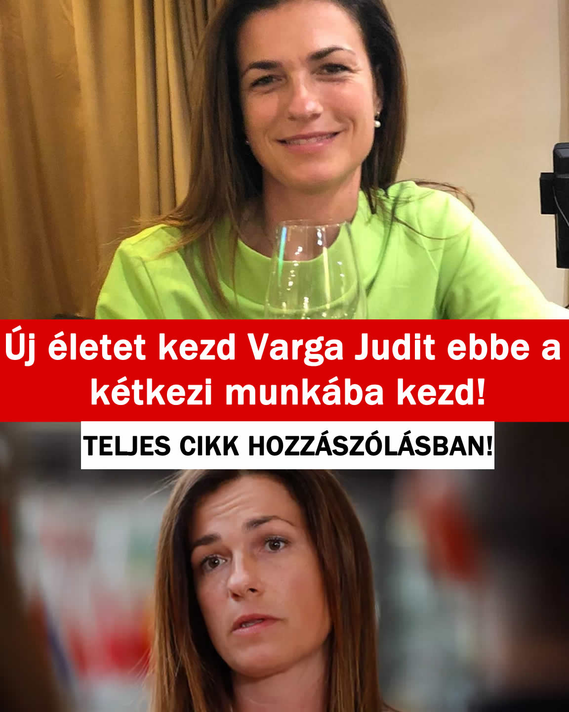 Új életet kezd Varga Judit ebbe a kétkezi munkába kezd!