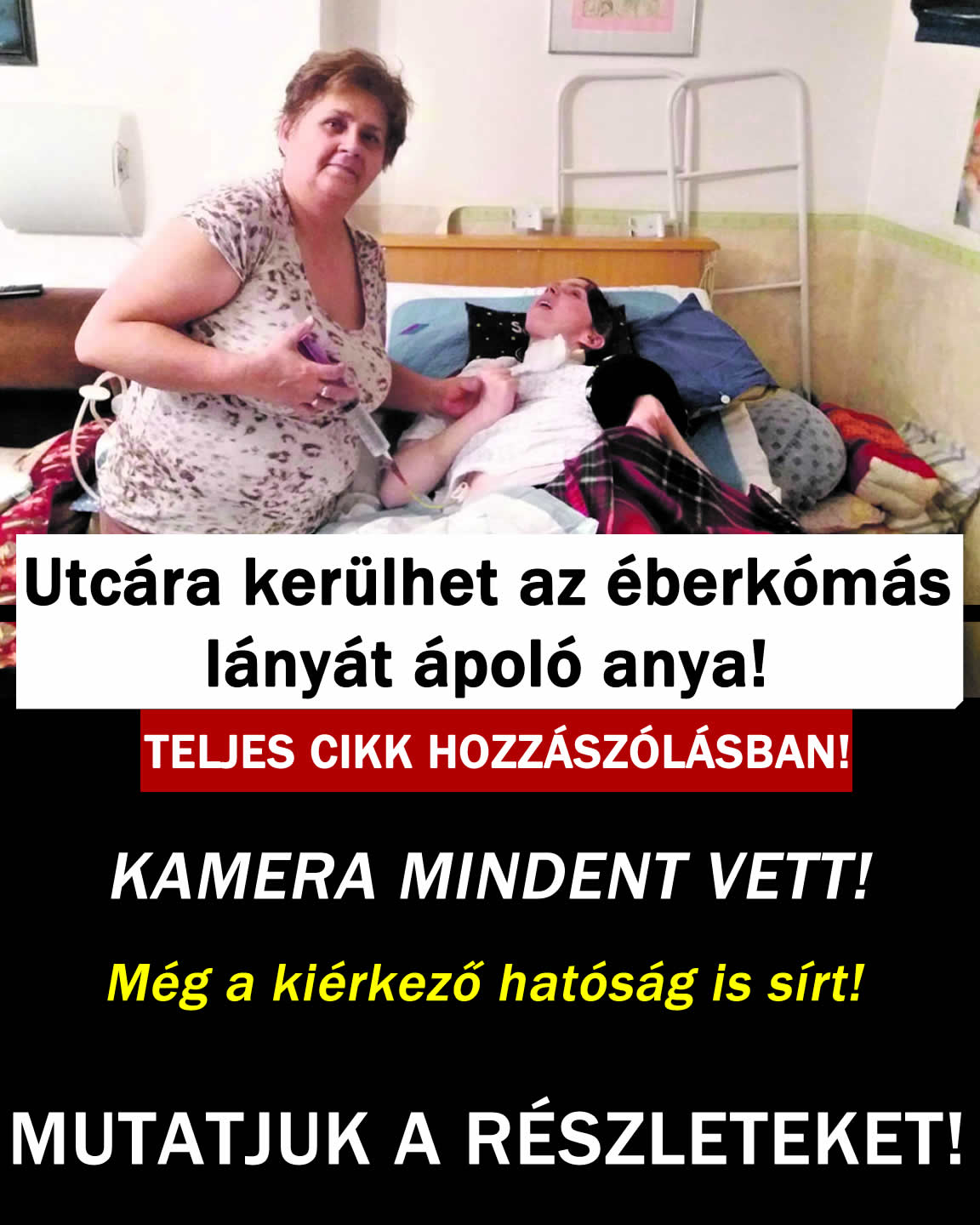 Kiérkező hatóság is sírt! KAMERA MINDENT VETT!