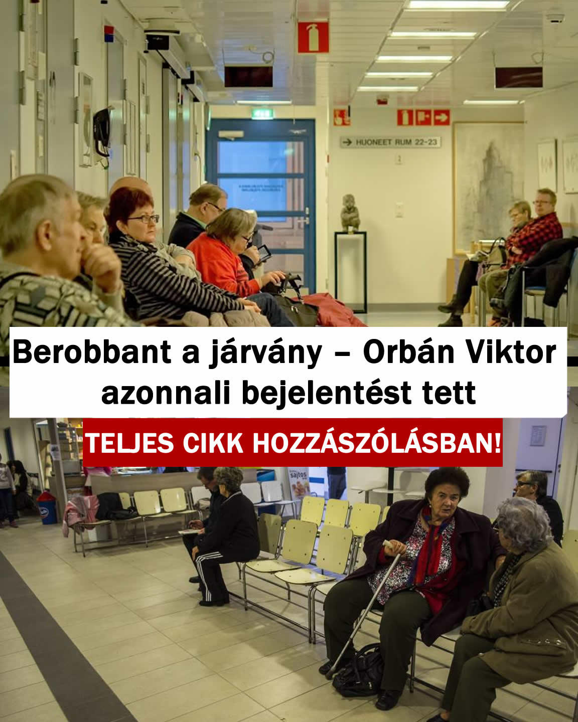 Berobbant a járvány! Orbán Viktor azonnali bejelentést tett!