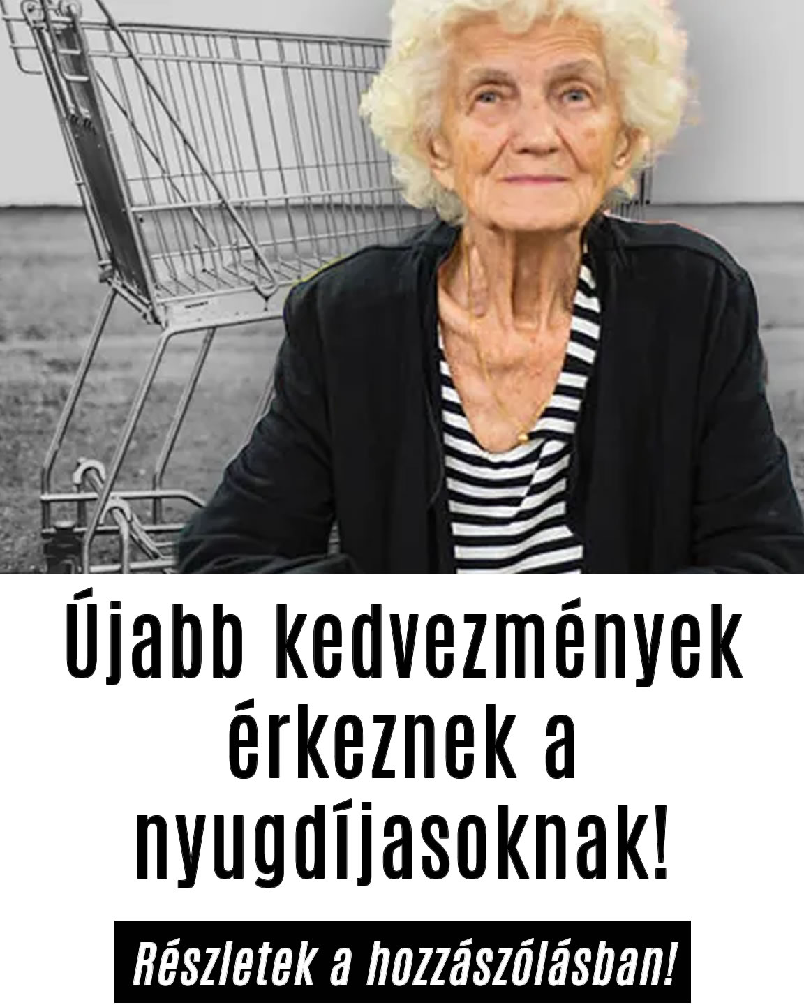 Újabb kedvezmények érkeznek a nyugdíjasoknak!