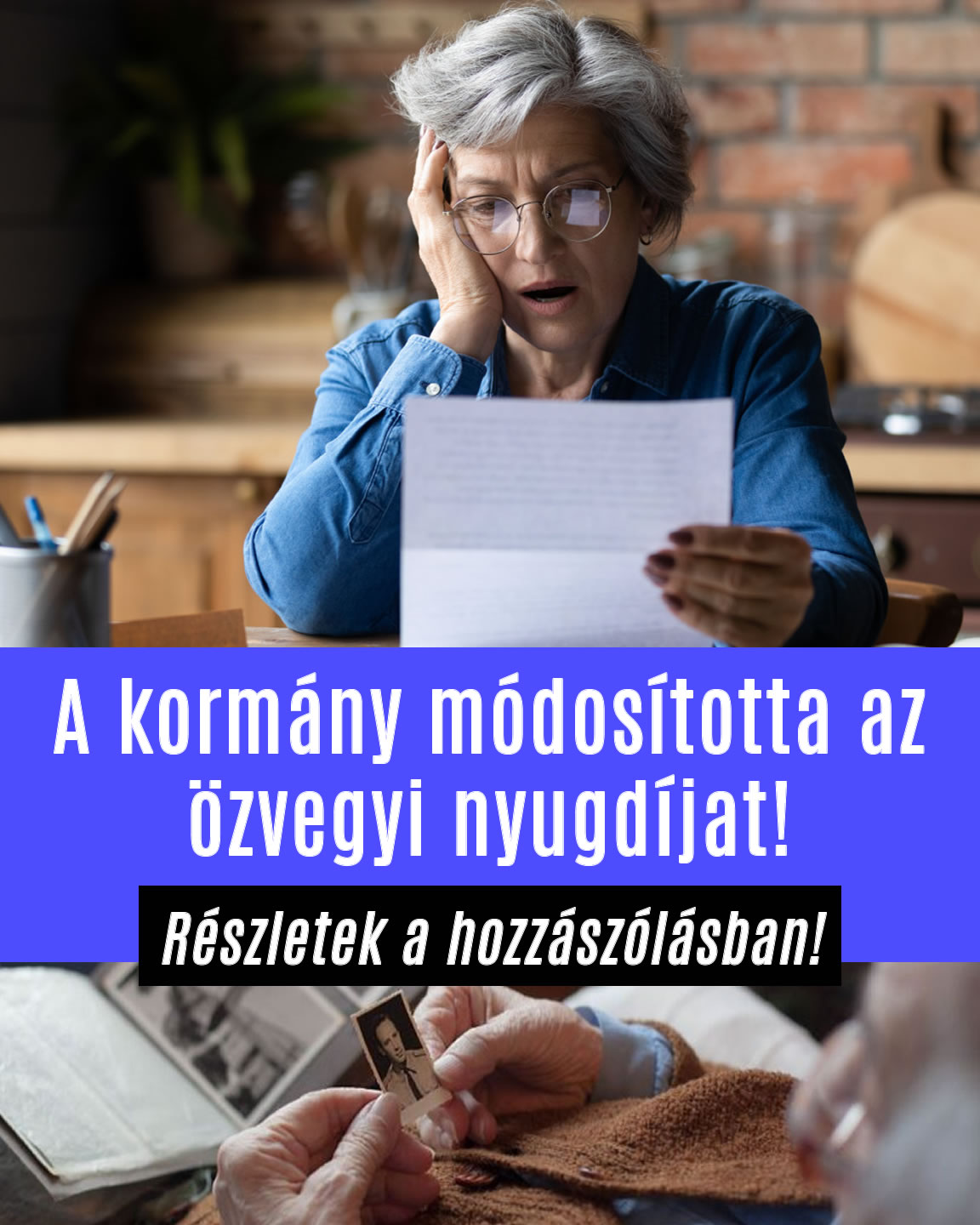 A kormány módosította az özvegyi nyugdíjat!