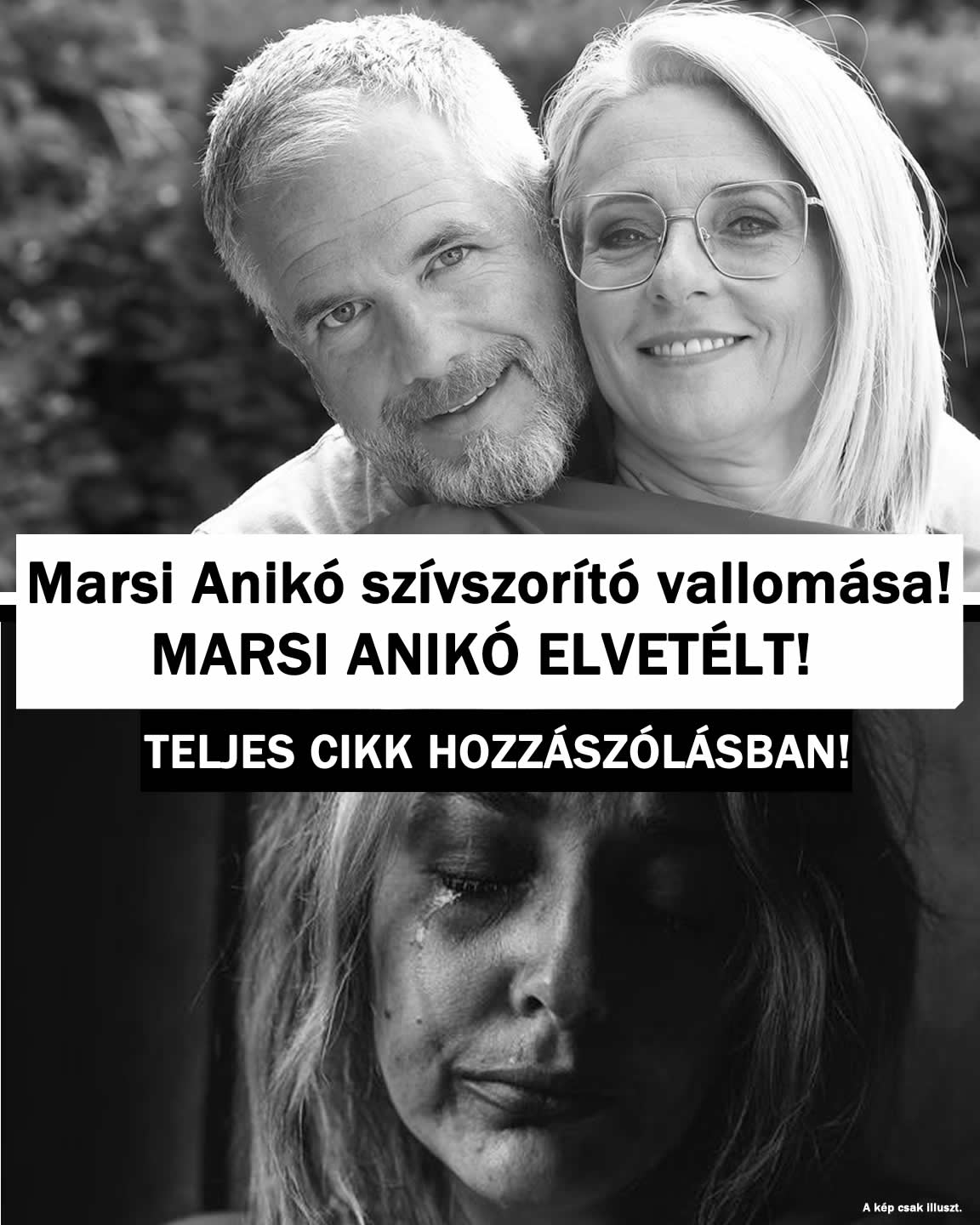 Marsi Anikó szívszorító vallomása! ANIKÓ ELV/TÉLT!