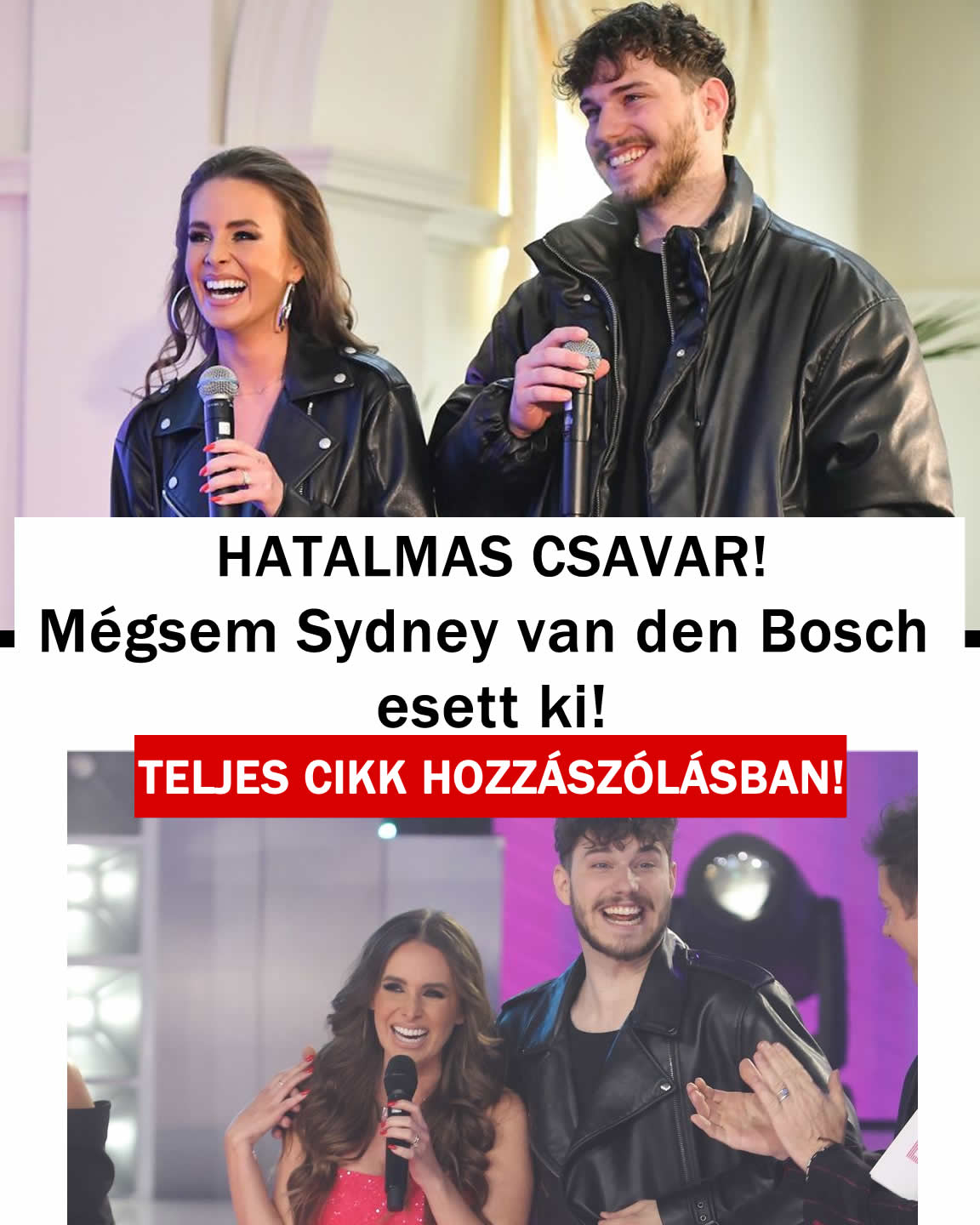 Mégsem Sydney van den Bosch esett ki