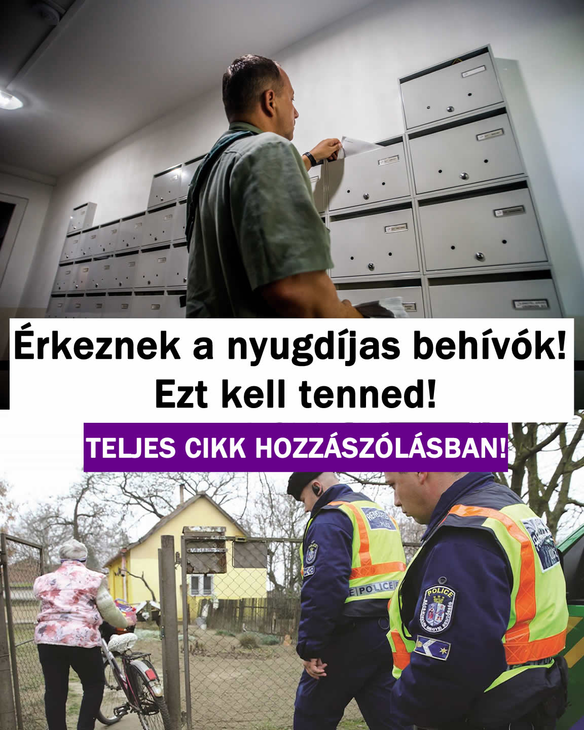 Érkeznek a nyugdíjas behívók! Ezt kell tenned!