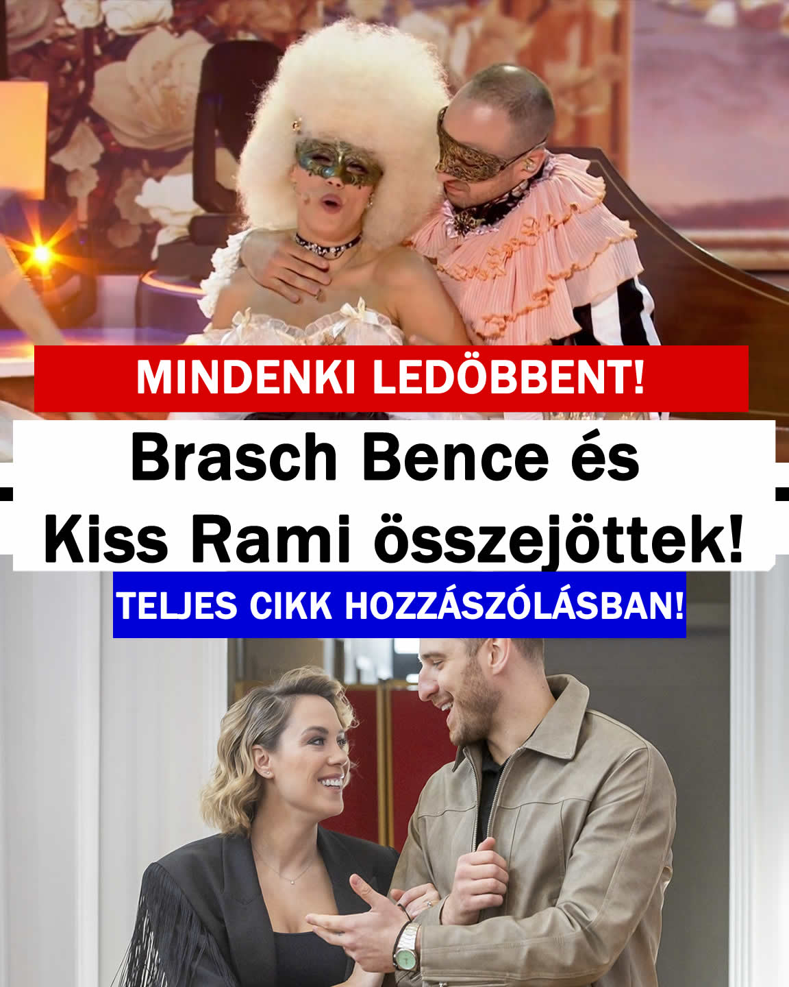 Brasch Bence és Rami összejöttek! Mindenki ledöbbent!