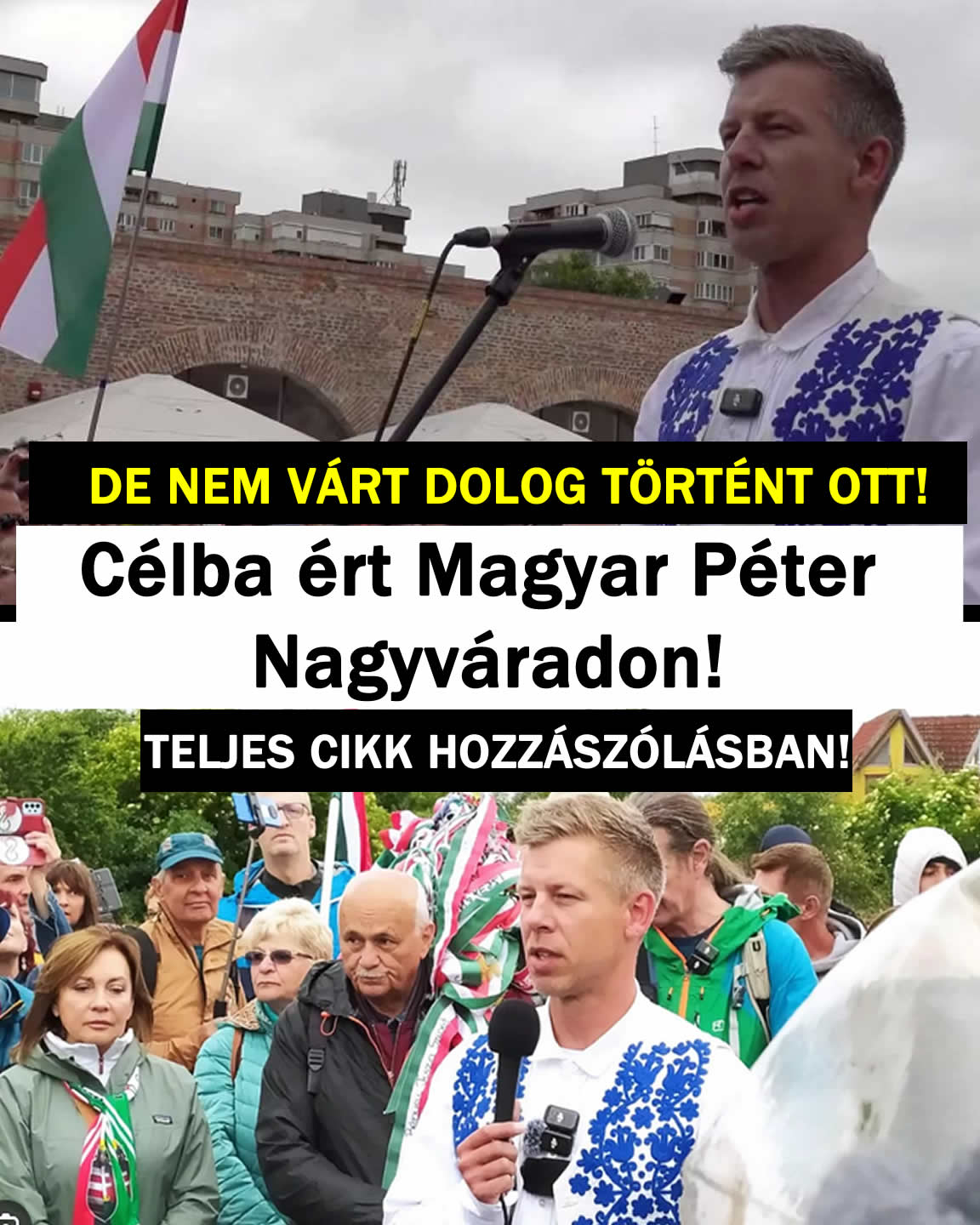 Célba ért Magyar Nagyváradon! DE NEM VÁRT DOLOG TÖRTÉNT!