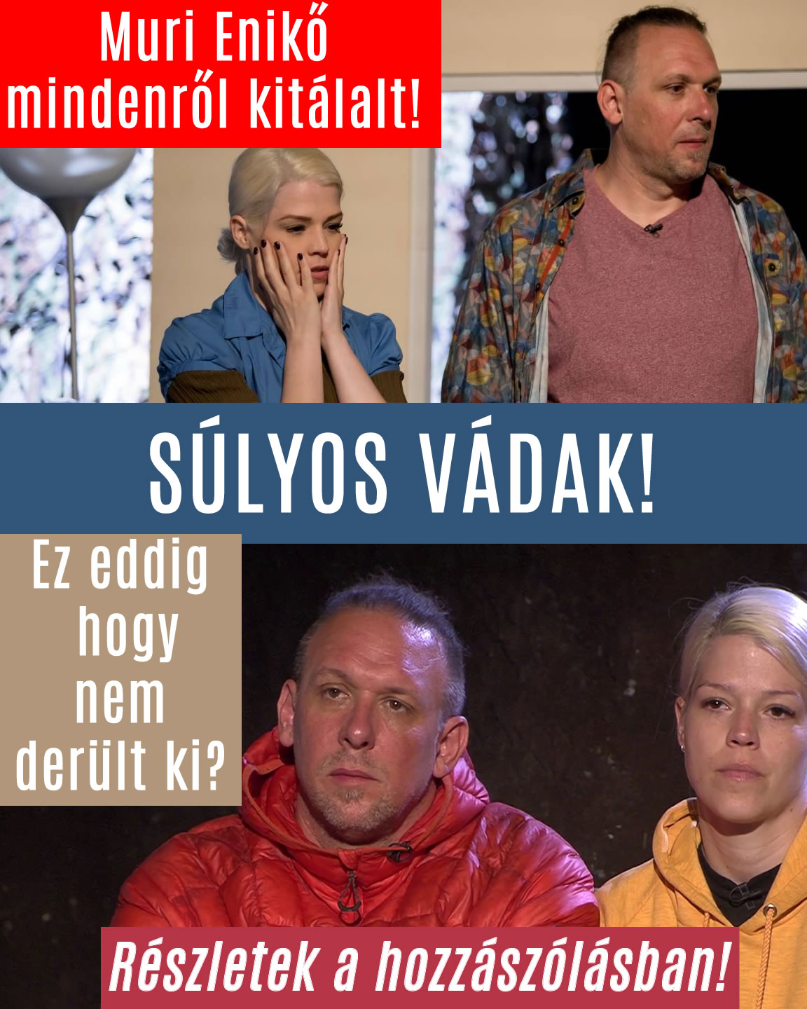 Muri Enikő kitálalt! Ezért szakítottak!