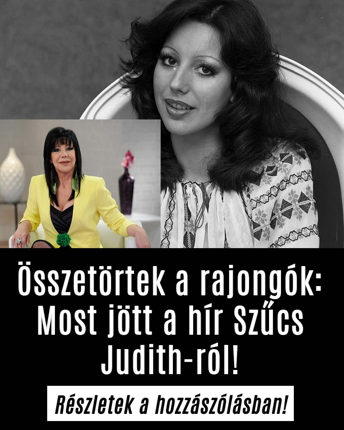 Összetörtek a rajongók: Most jött a hír Szűcs Judith-ról!