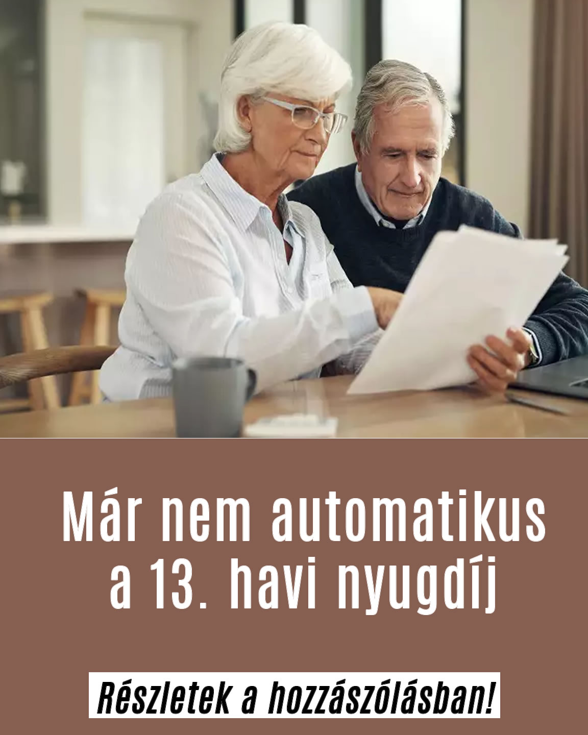 Már nem automatikus a 13. havi nyugdíj