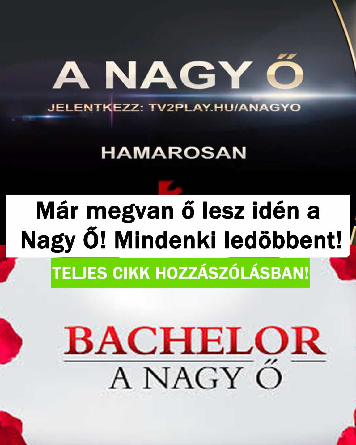 Már megvan ő lesz idén a Nagy Ő! Mindenki ledöbbent!