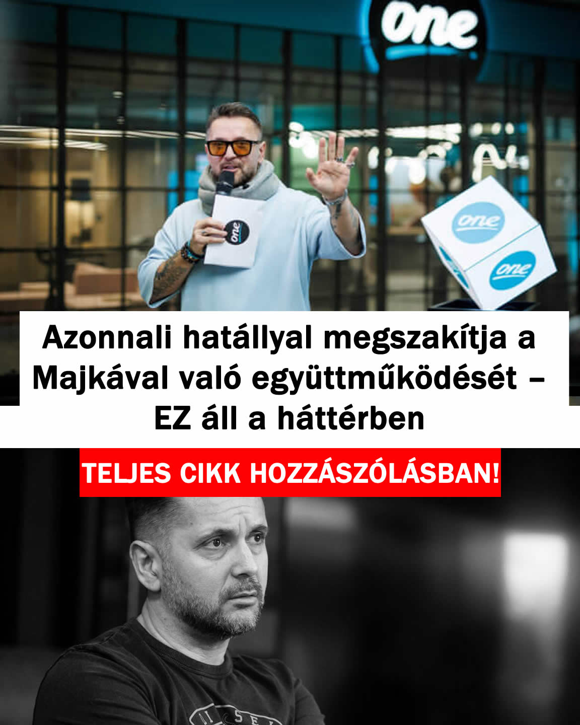 Megszakítja a Majkával való együttműködését