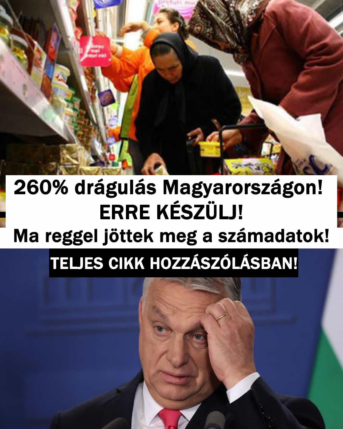 260%-os drágulás Magyarországon! Erre készülj!