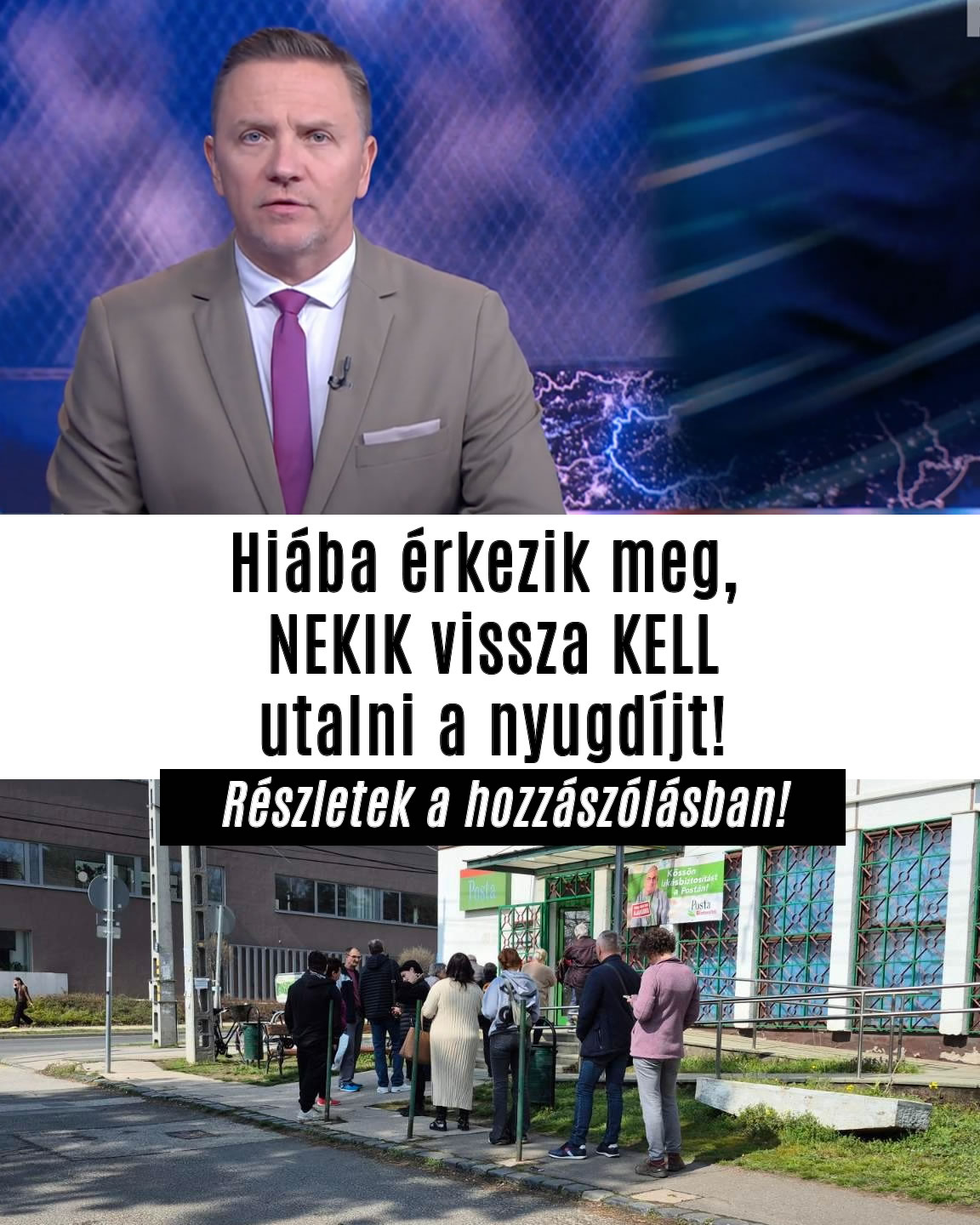 Hiába érkezik meg, NEKIK vissza KELL utalni a nyugdíjt!