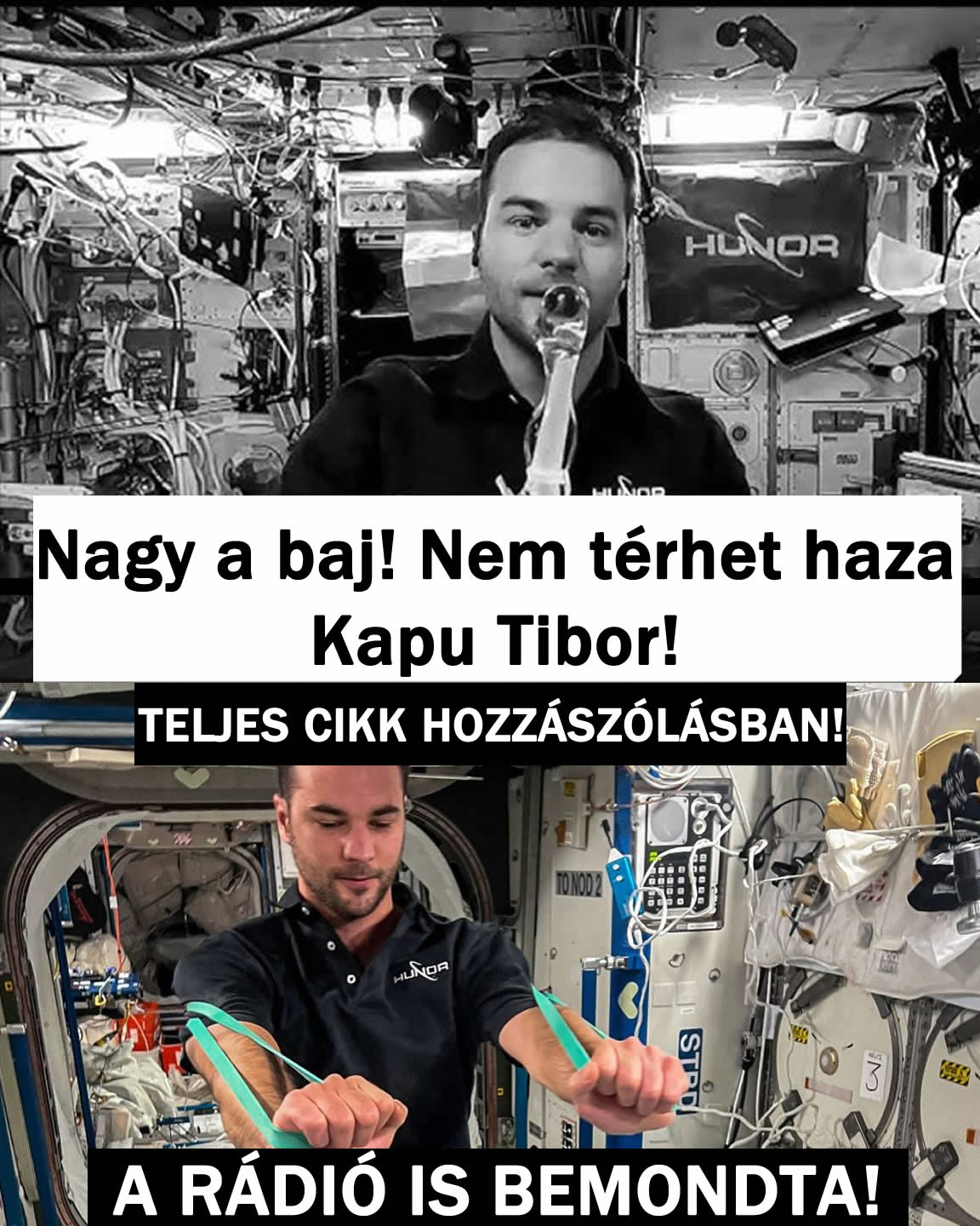 Nagy a baj! Nem térhet haza Kapu Tibor! EZÉRT: