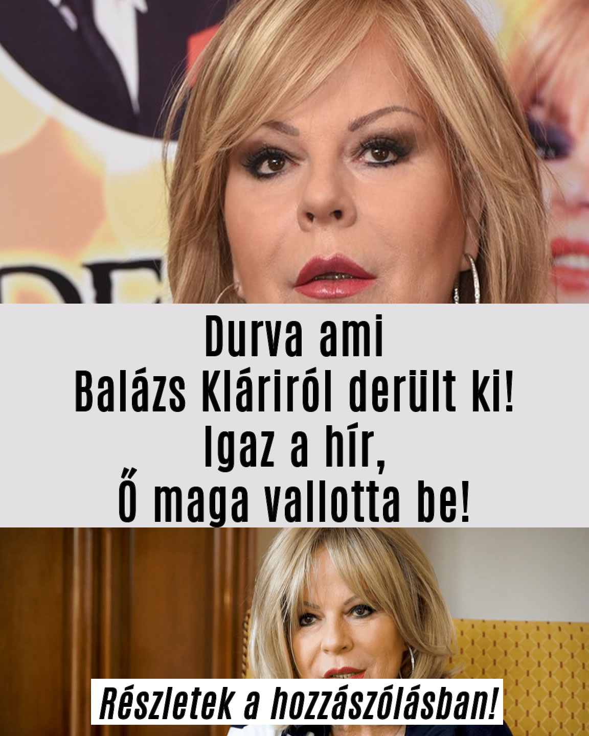 Durva ami Balázs Kláriról derült ki!