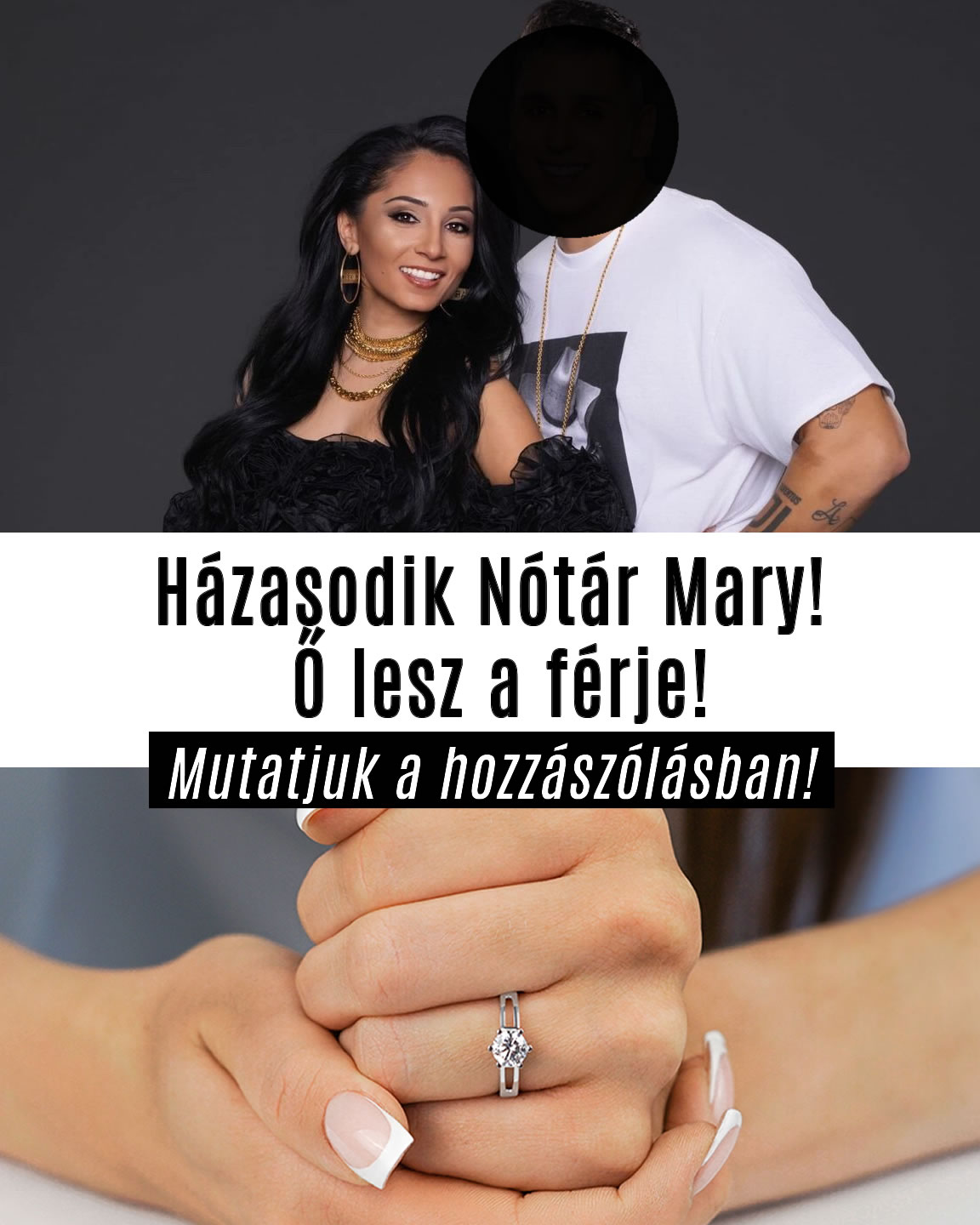 Házasodik Nótár Mary! Ő lesz a férje!