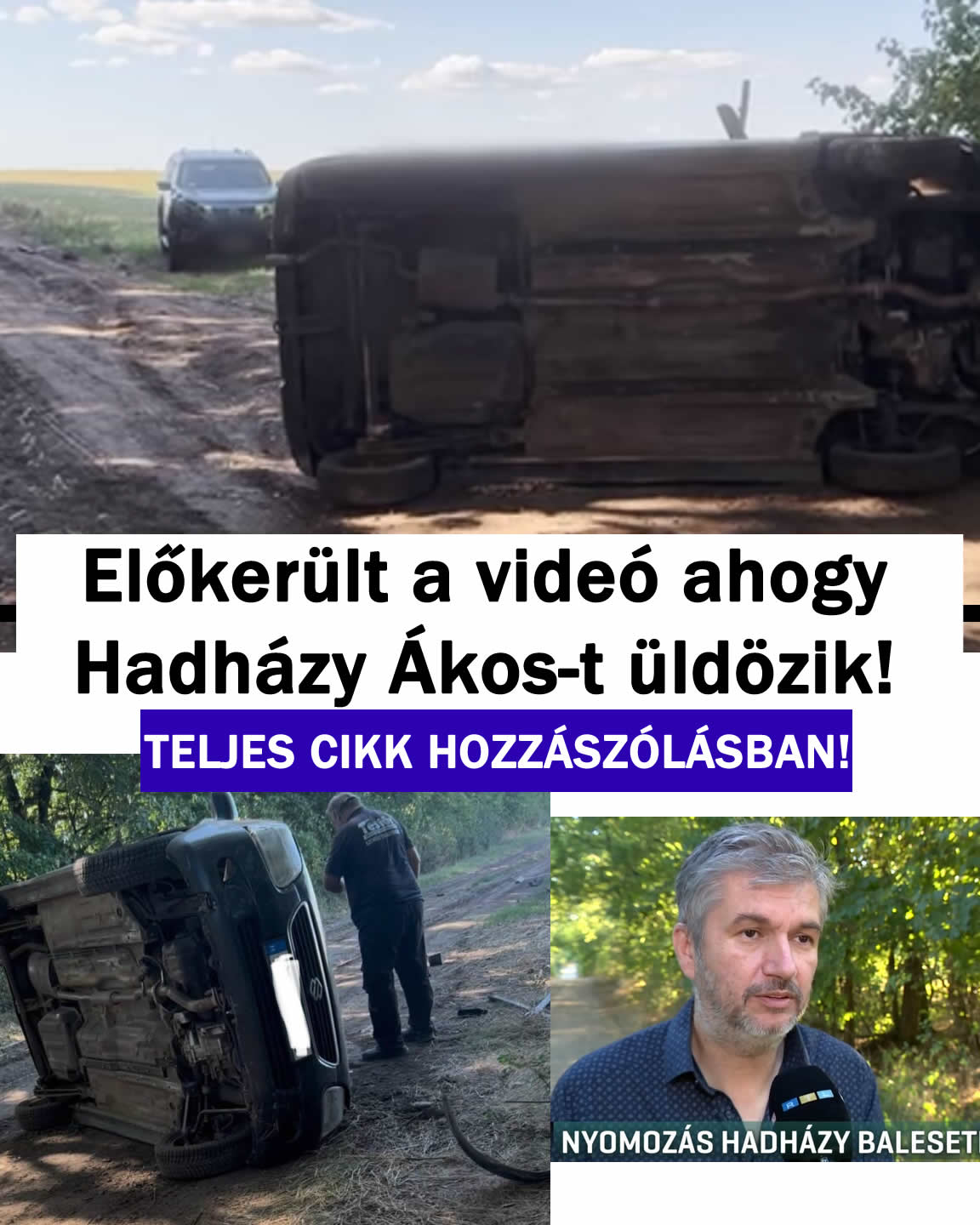 Előkerült a videó ahogy Hadházy Ákos-t üldözik! Ezt nézd: