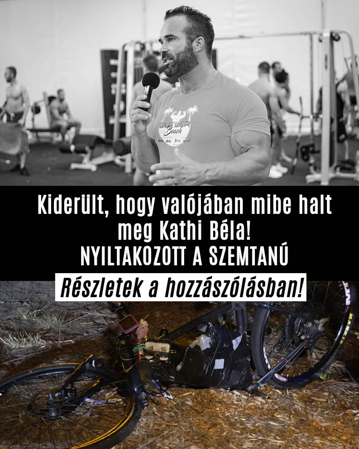 Kiderült, hogy mibe halt meg Kathi Béla!