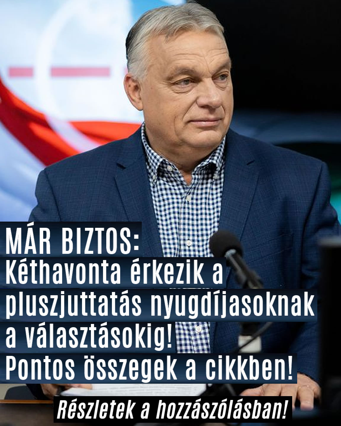 Kéthavonta érkezik a pluszjuttatás a nyugdíjasoknak!