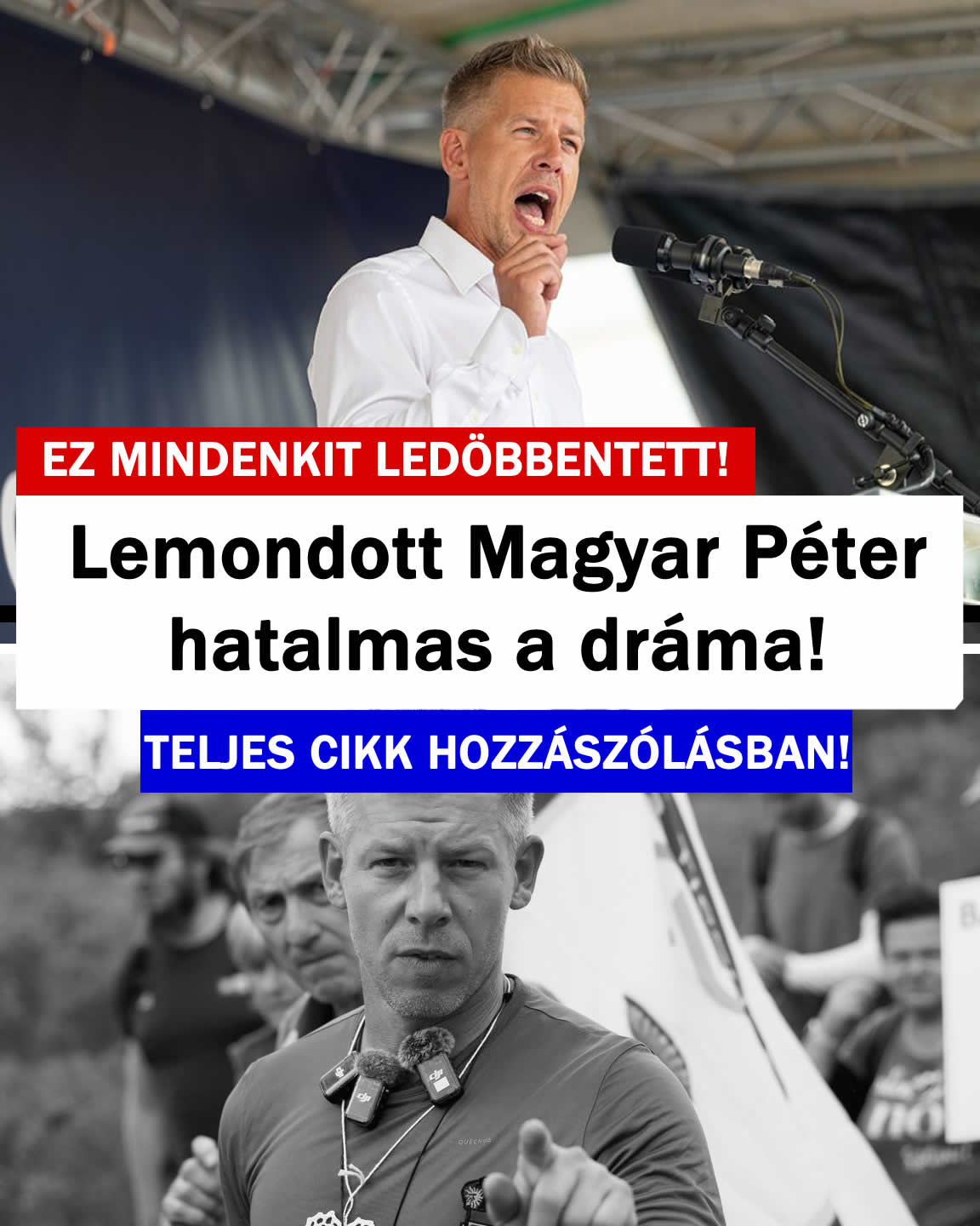 Lemondott Magyar hatalmas a dráma! Ezt tette:
