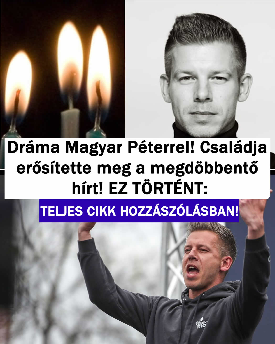Dráma Magyar Péterrel! Családja erősítette meg EZ TÖRTÉNT: