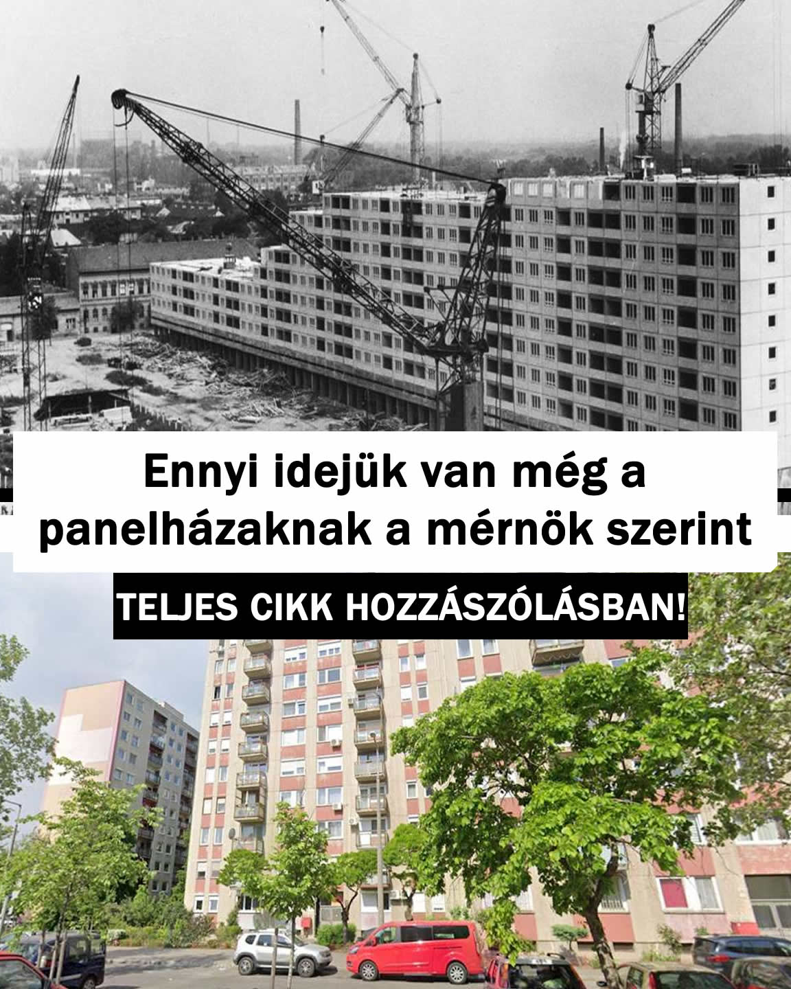 Ennyi idejük van még a panelházaknak a mérnök szerint
