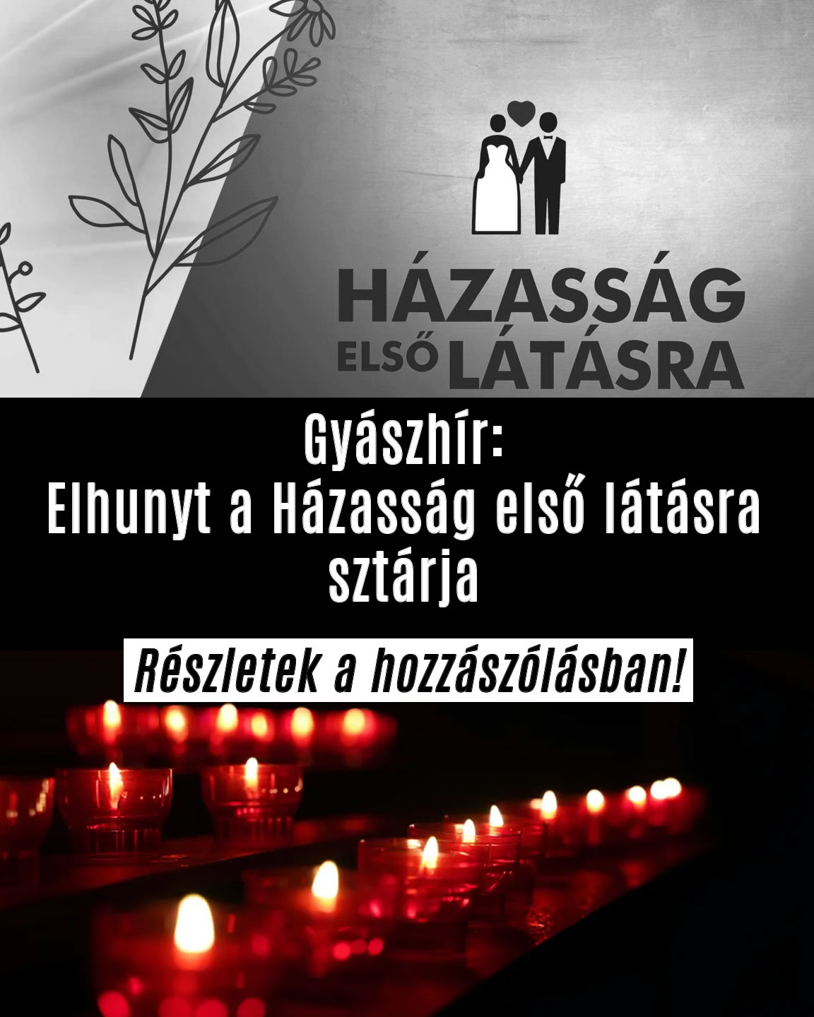Elhunyt a Házasság első látásra sztárja