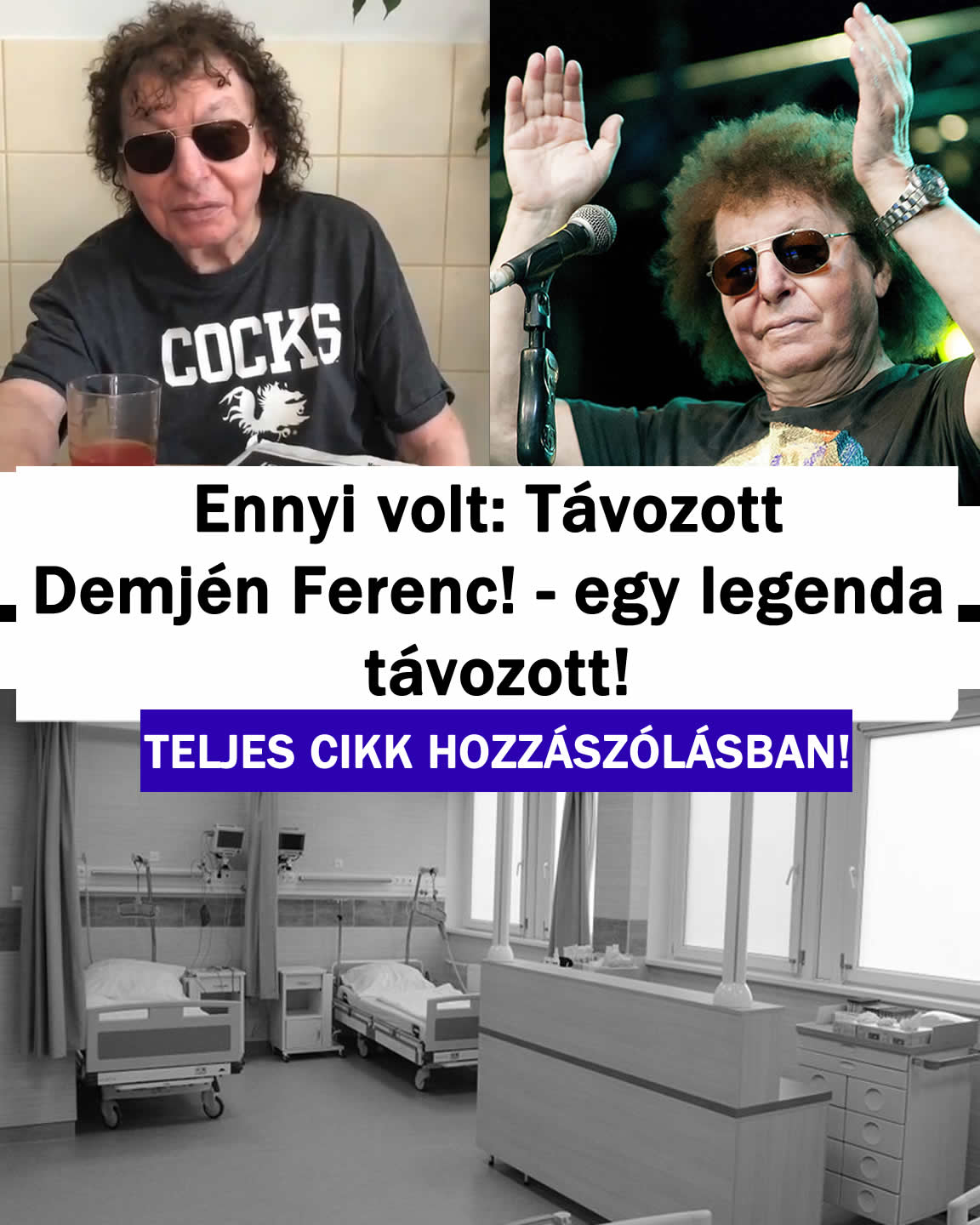 Ennyi volt: Távozott Demjén Ferenc!