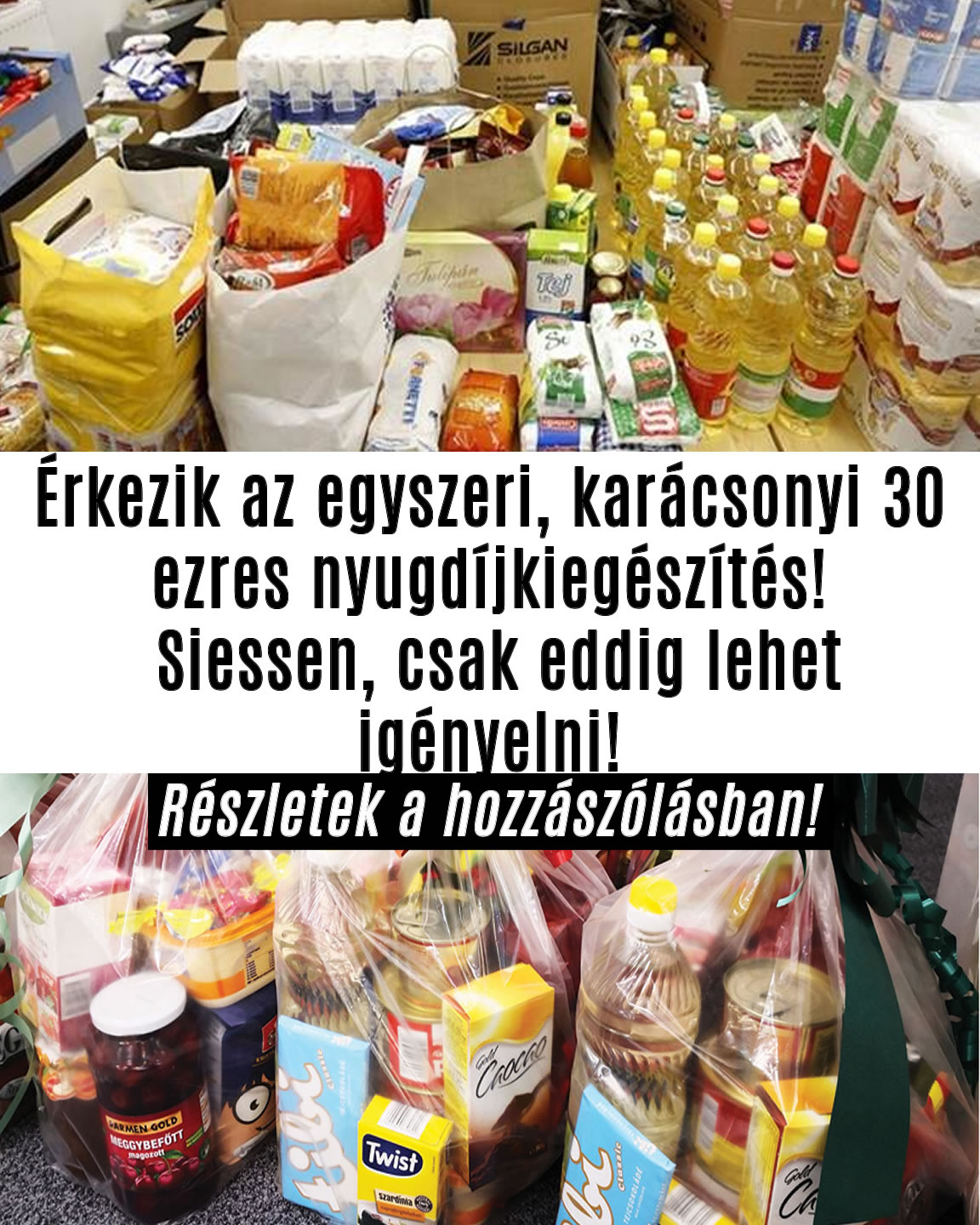 Érkezik az egyszeri, karácsonyi nyugdíjkiegészítés!