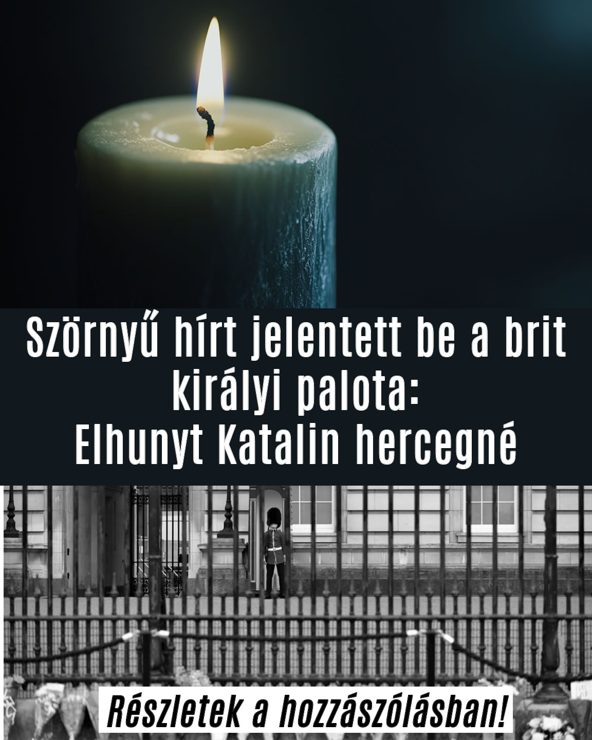 Gyász: Elhunyt Katalin hercegné
