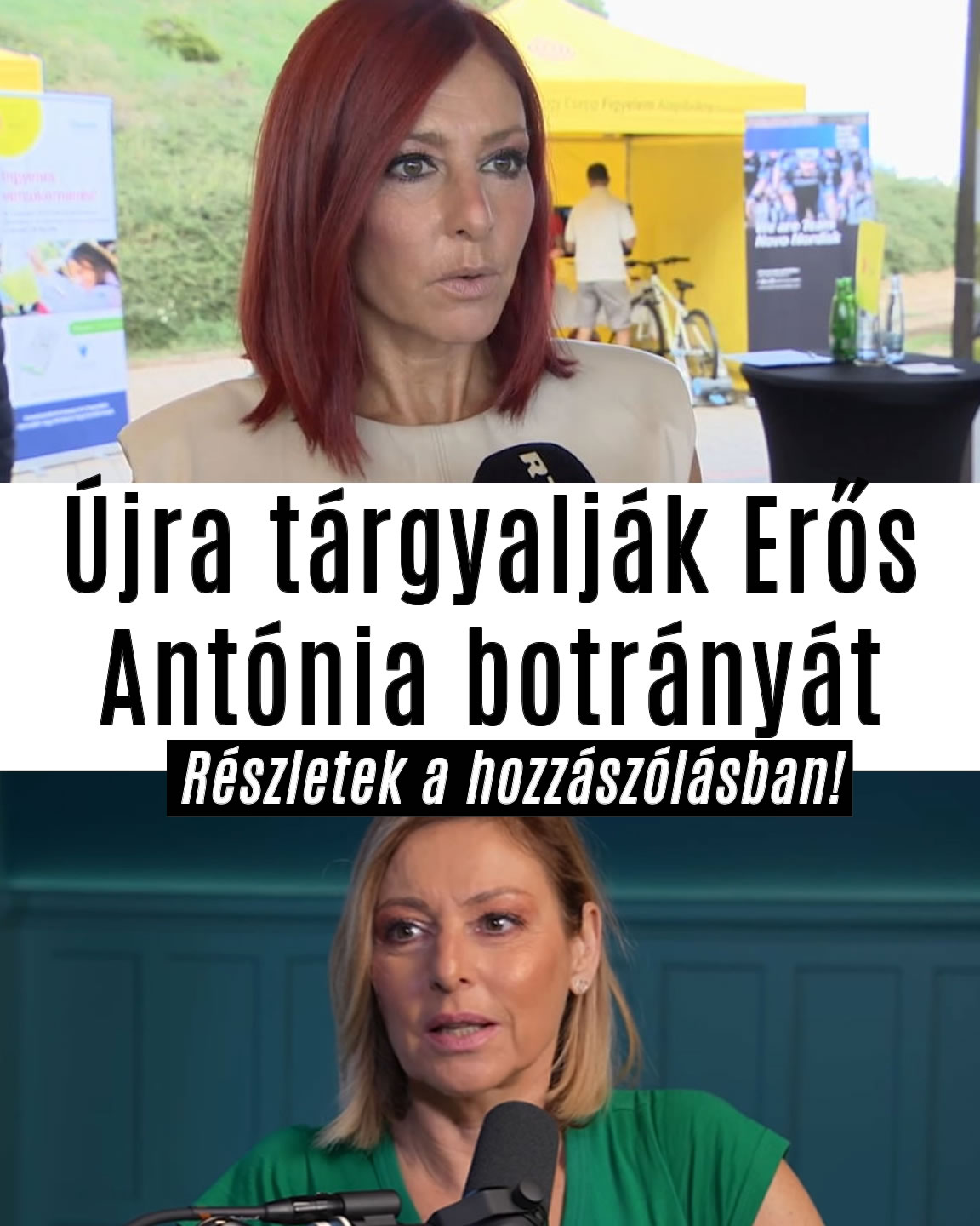 Újra tárgyalják Erős Antónia botrányát