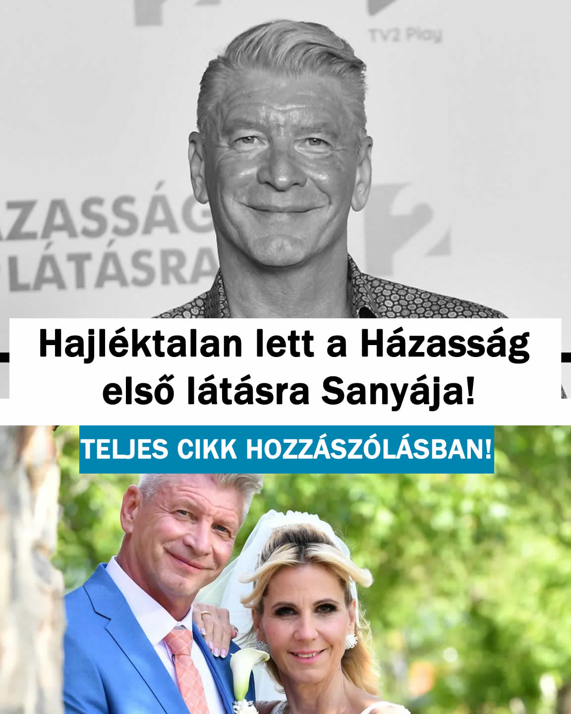 Hajléktalan lett a Házasság első látásra Sanyája!