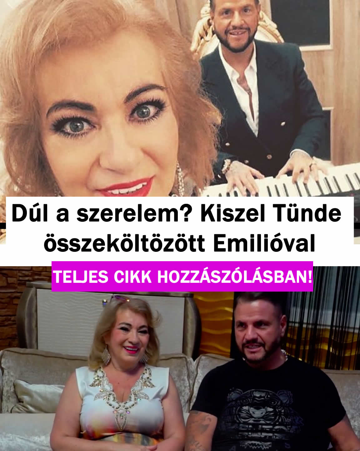 Tünde és Emilio összeköltöztek! Új szerelem?