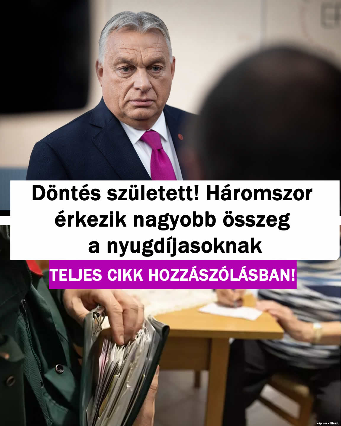 Még 3szór jön a nagyobb összeg a nyugdíjasoknak