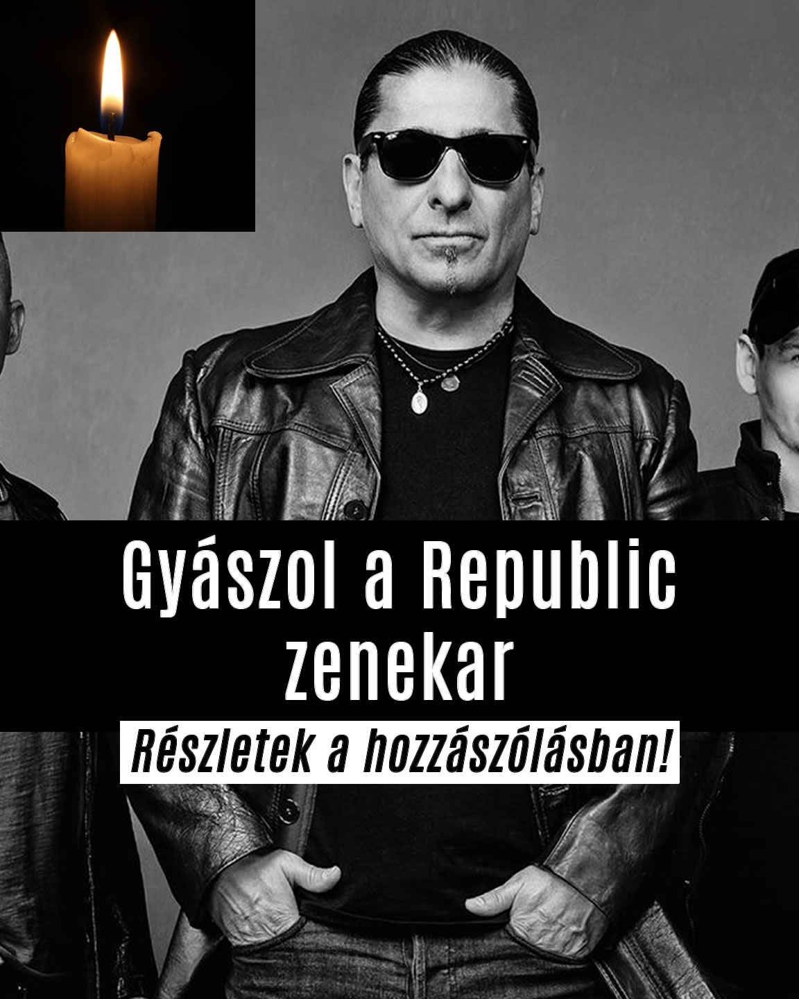 Gyászol a Republic zenekar