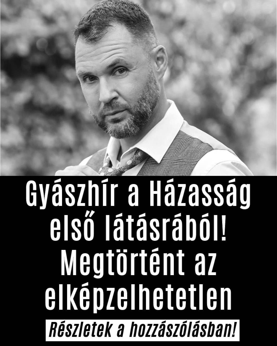 Gyászhír a Házasság első látásrából!